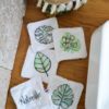 Lingettes double face imprimées écologique lavable durable - Diazon
