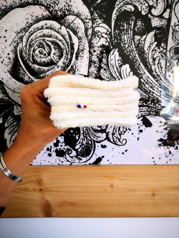 Lingettes tourbillon démaquillantes en bambou lavables - DIAZON