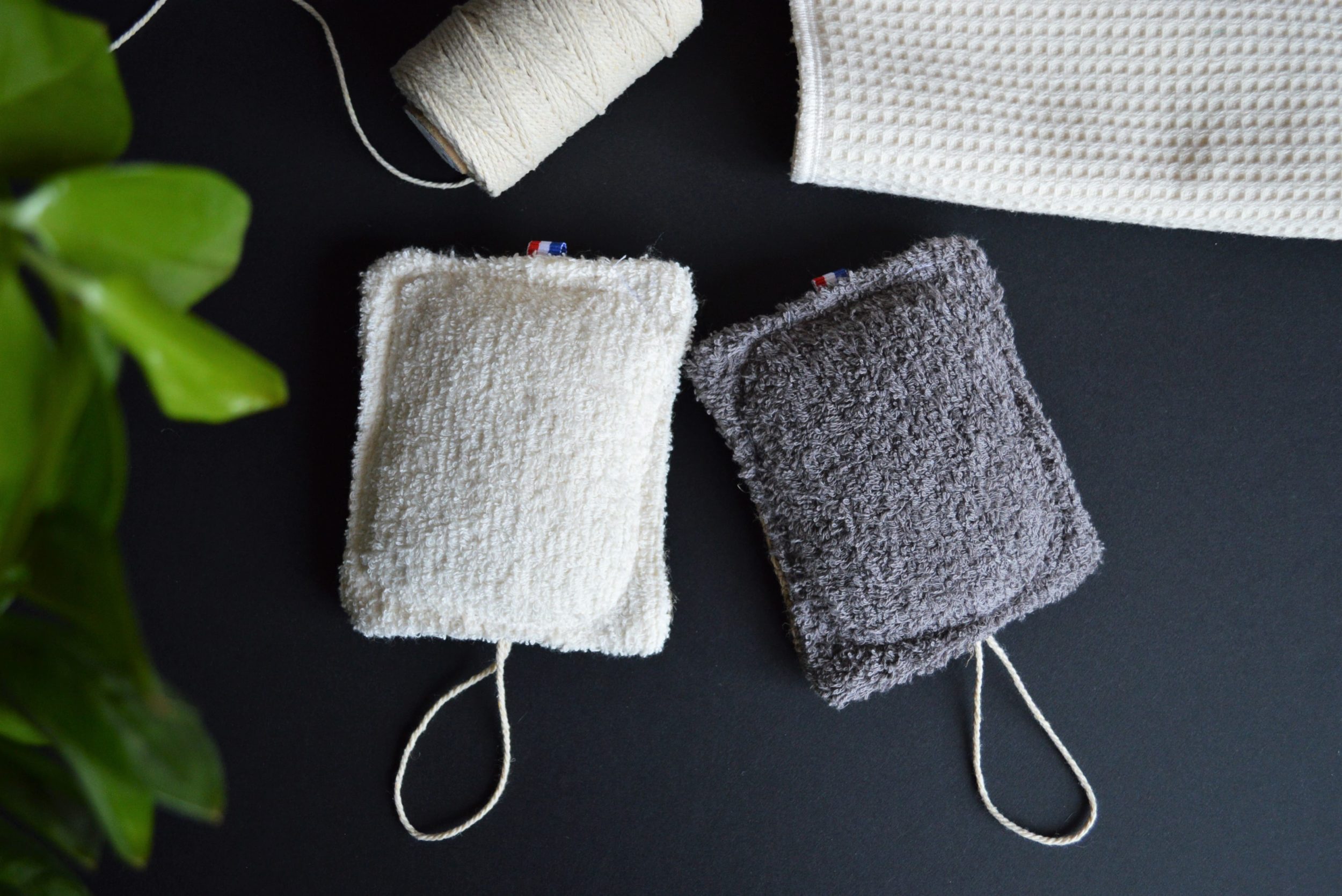 eponges lavables et compostables diazon